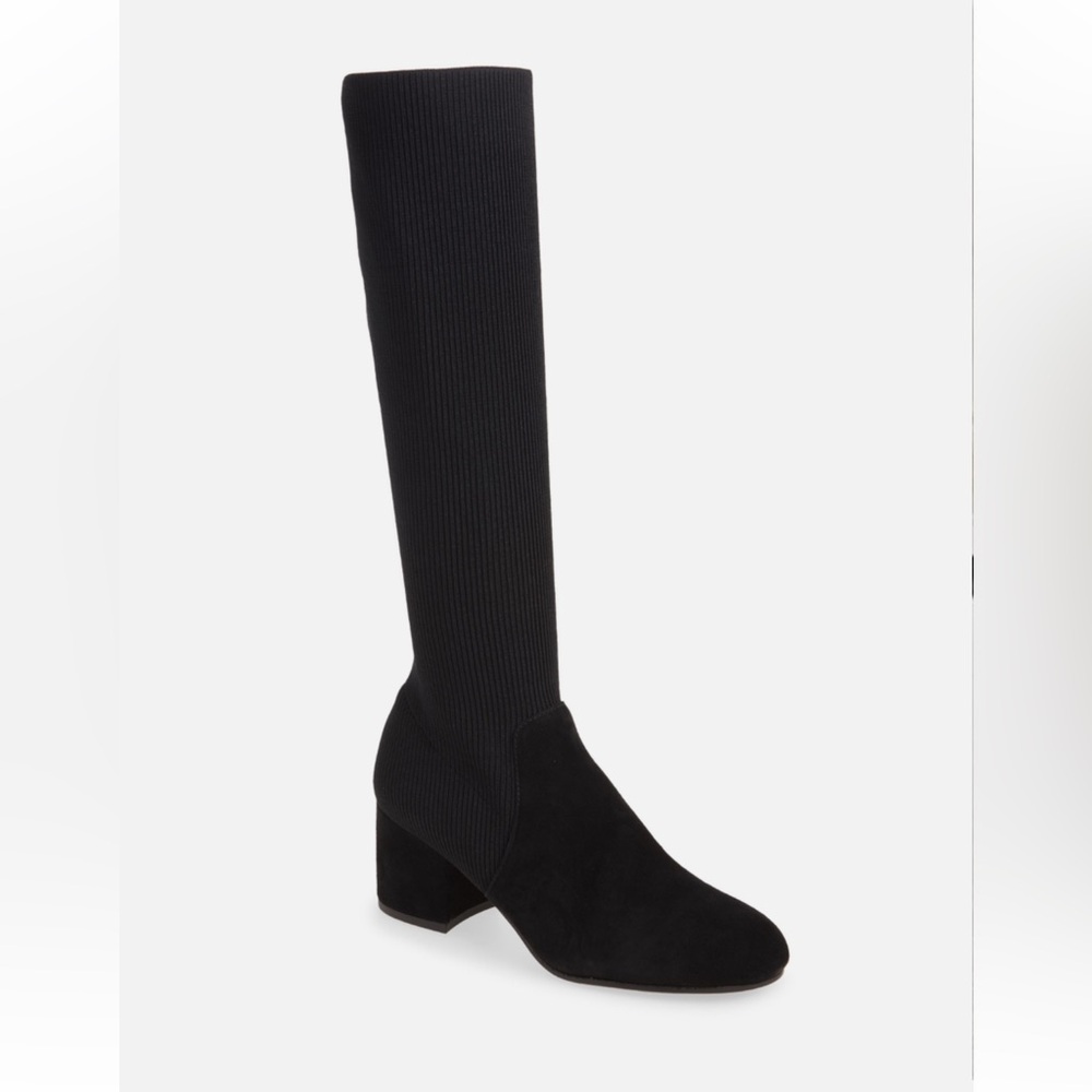 Eileen Fisher Black Knee-High Boots